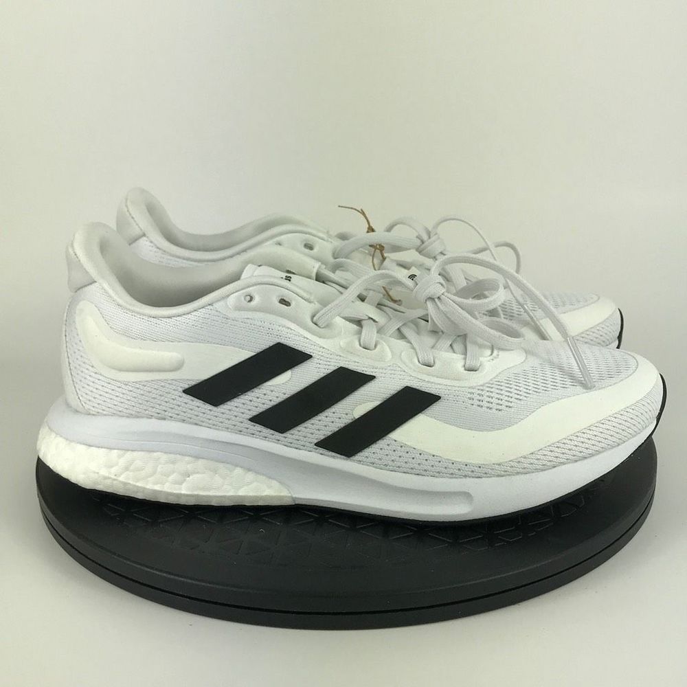 Adidas Supernova J White Athletic Running Shoes GZ4027 Men’s Size 7 - Picture 4 of 12